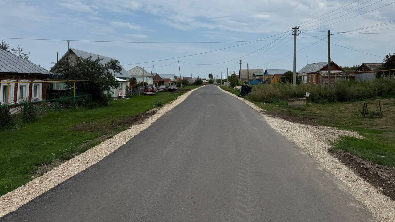 В Мордовии отремонтировали дорогу к селу Новый Усад 