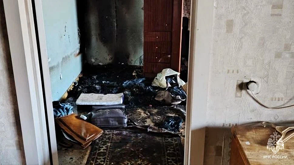 В Саранске горела квартира в многоэтажке