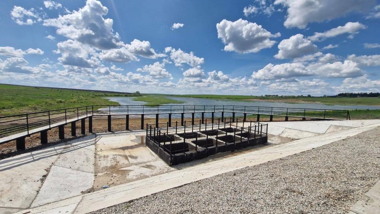 В Мордовии капитально отремонтировали гидросооружение на реке Парка