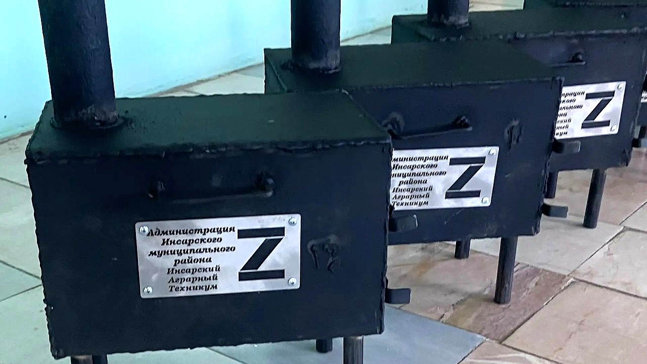 Студенты-аграрии из Инсара отправили печи-буржуйки бойцам СВО