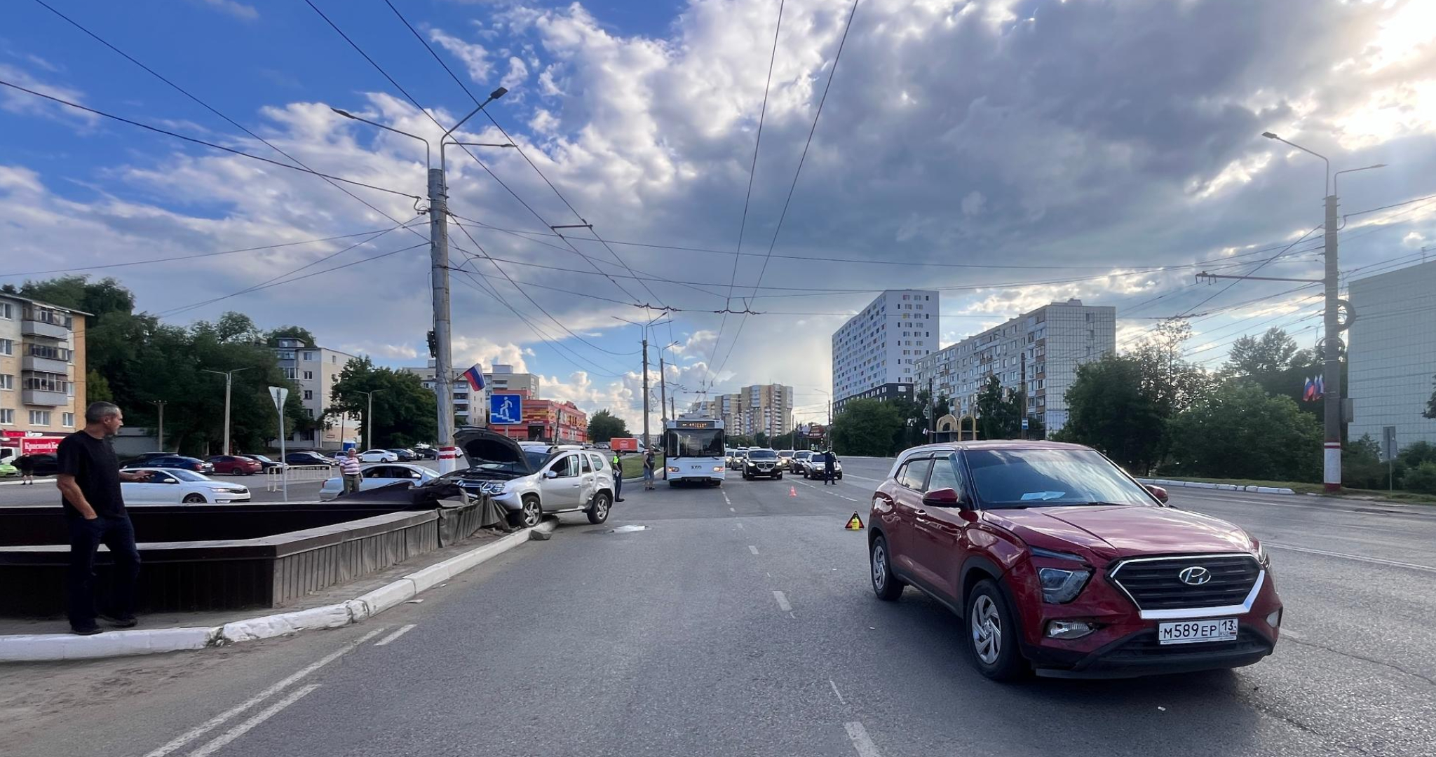 У единственного в Саранске подземного перехода произошла авария с пострадавшим 