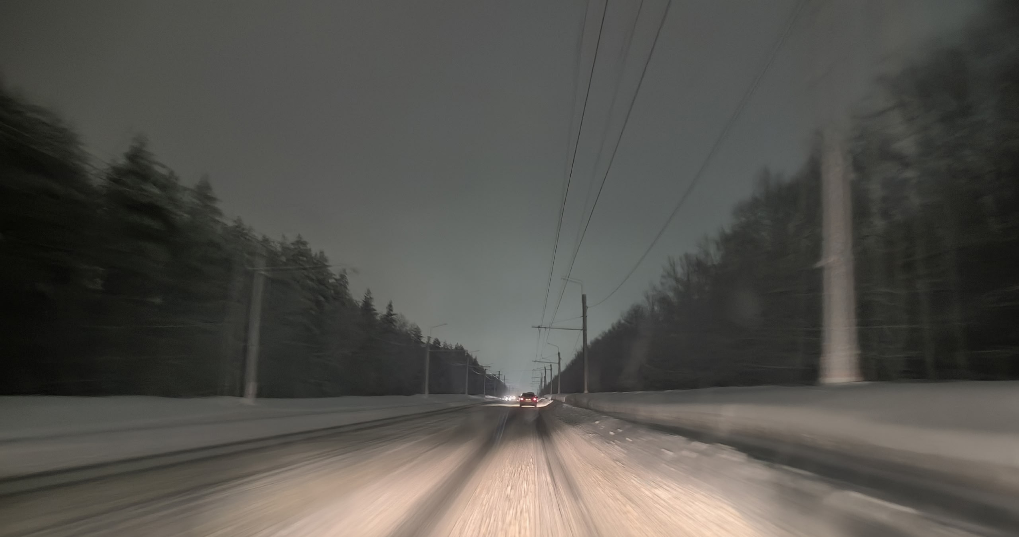 Северо-Восточное шоссе в Саранске погрузилось во тьму 