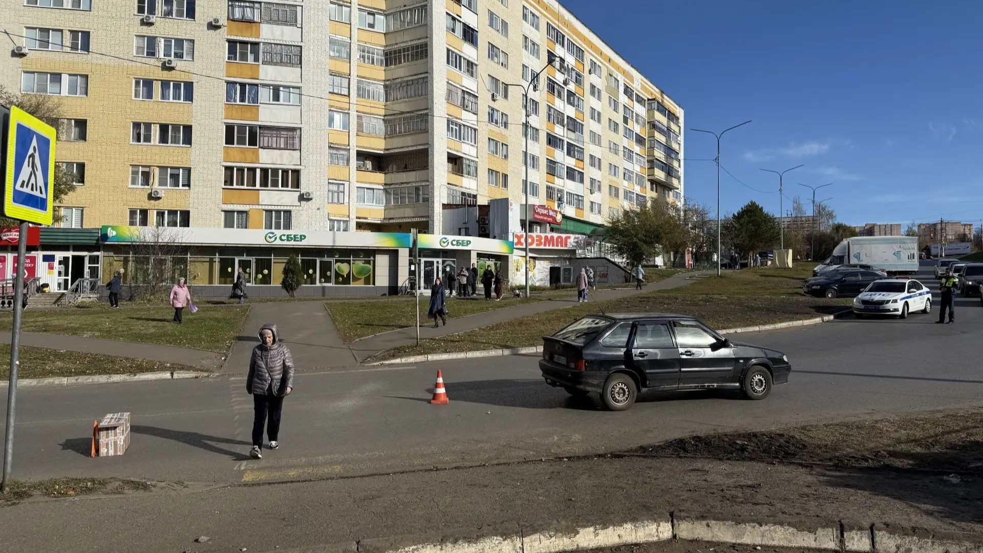 В Саранске сбили пенсионерку