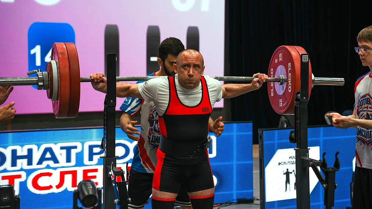 Пауэрлифтер из Мордовии завоевал серебро чемпионата России 