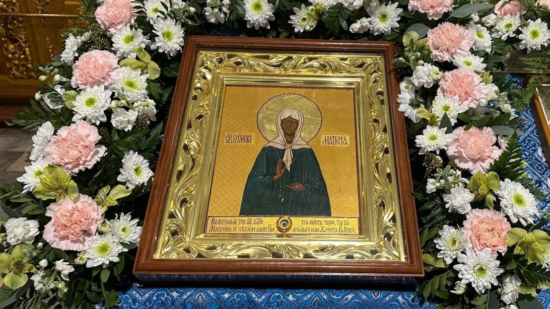 В Саранск прибыла икона Матроны Московской