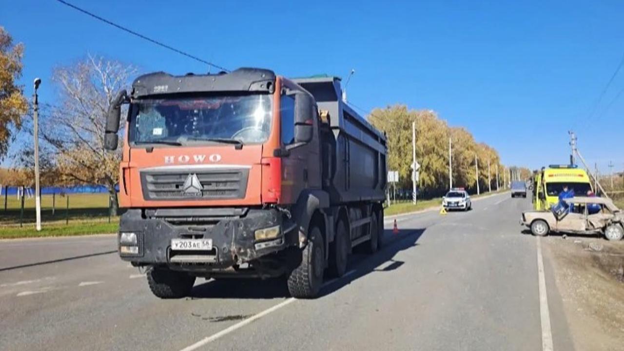 В Мордовии «шестёрка» не пропустила самосвал