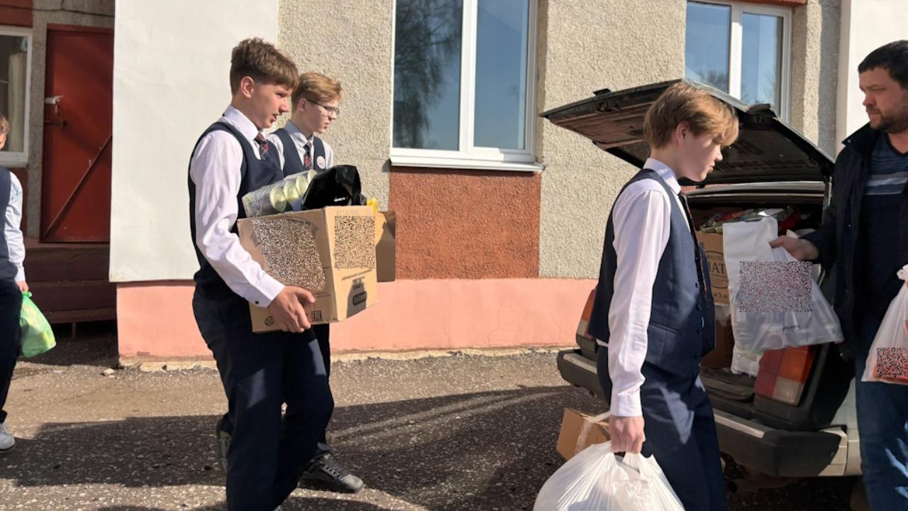 В саранской гимназии поддержали участников СВО В саранской гимназии поддержали участников СВО