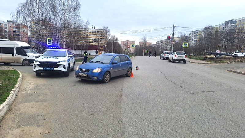 В Мордовии школьник выбежал под колёса иномарки