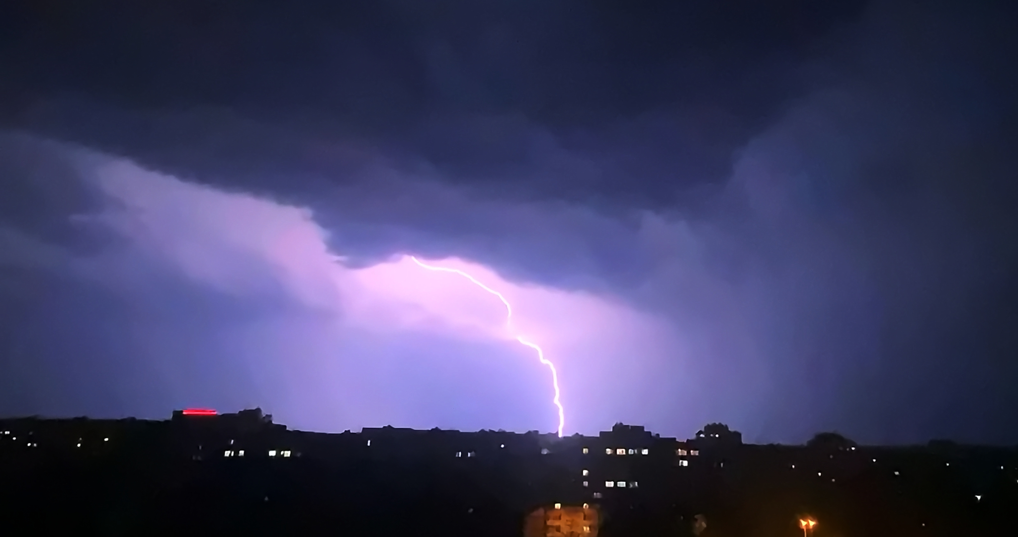 На Мордовию надвигается гроза 
