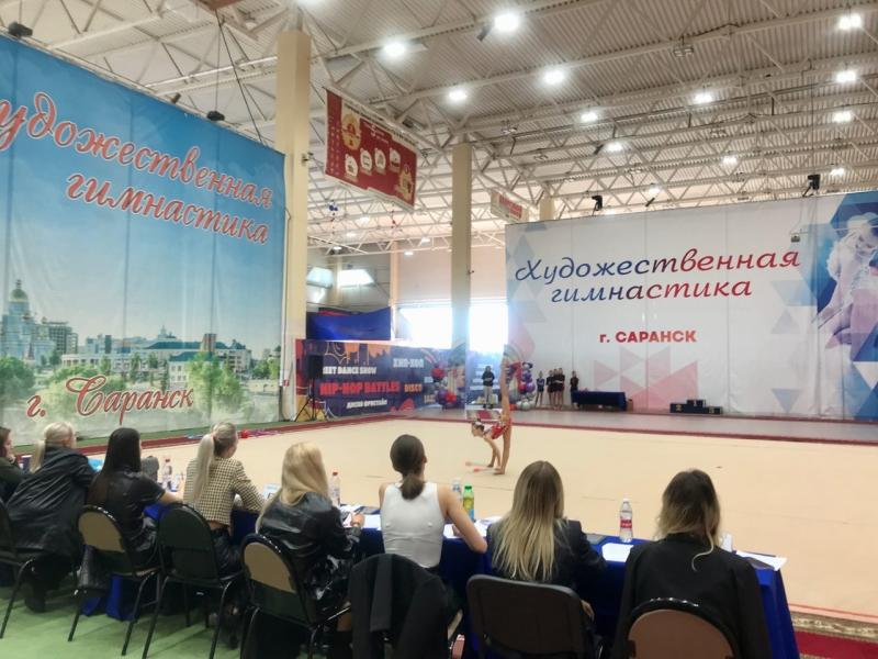 Первенство города по художественной гимнастике прошло в Саранске 