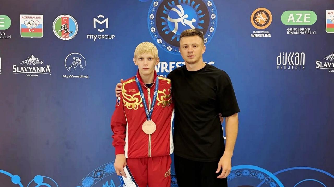 Артём Ткаченко из Мордовии привёз бронзу с Первенства мира по спортивной борьбе!