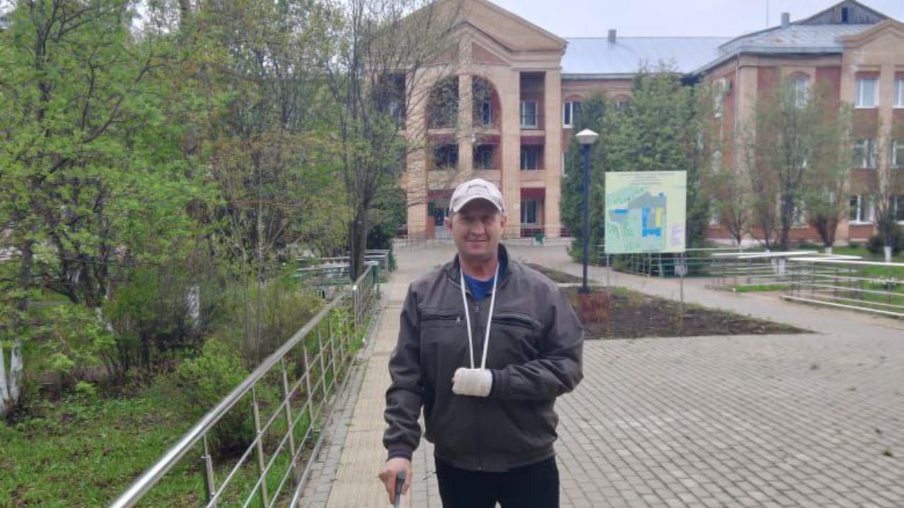 Ветеран СВО прошел реабилитацию в госпитале Мордовии Ветеран СВО прошел реабилитацию в госпитале Мордовии