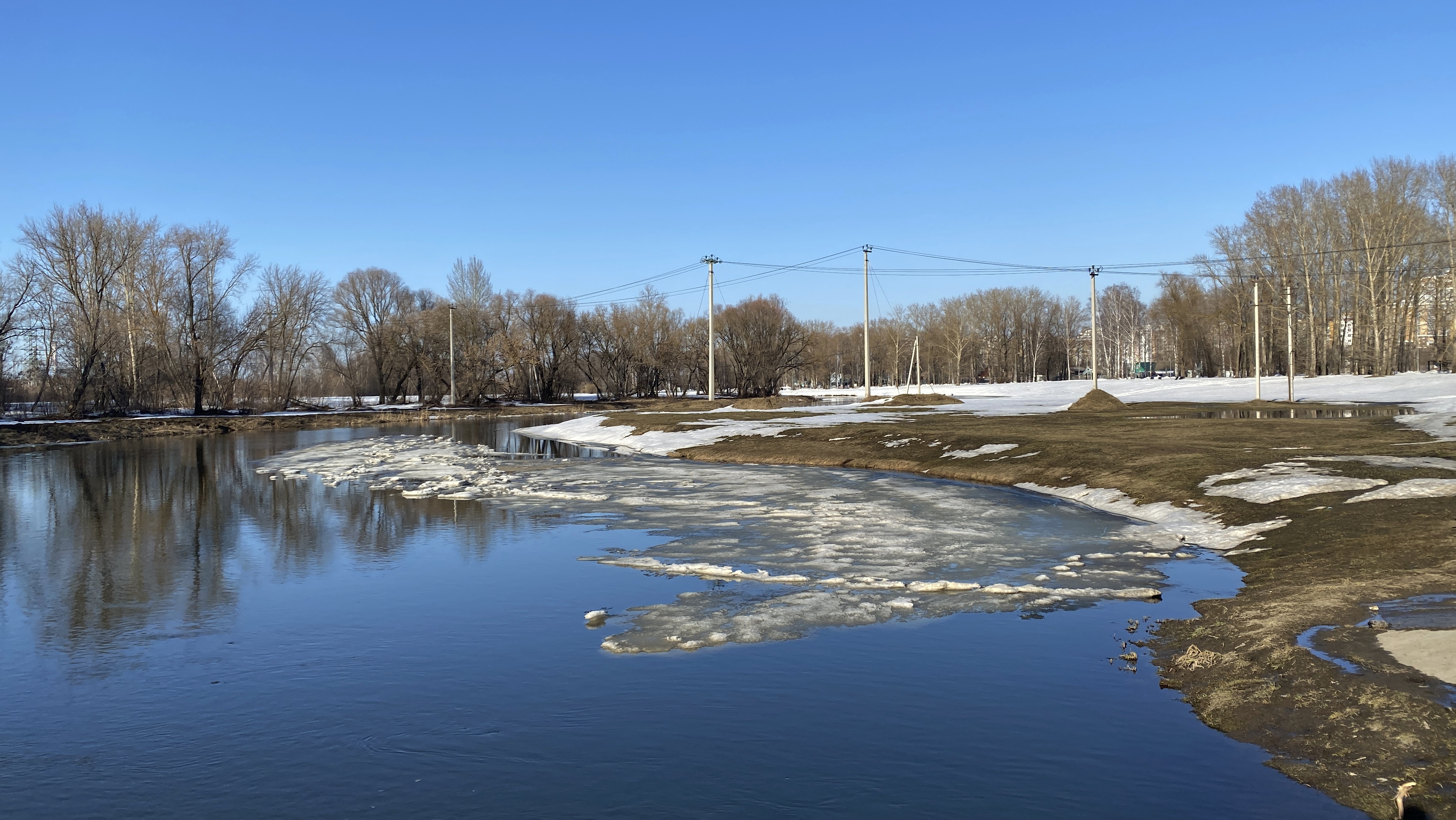 На реках Мордовии продолжается подъём воды