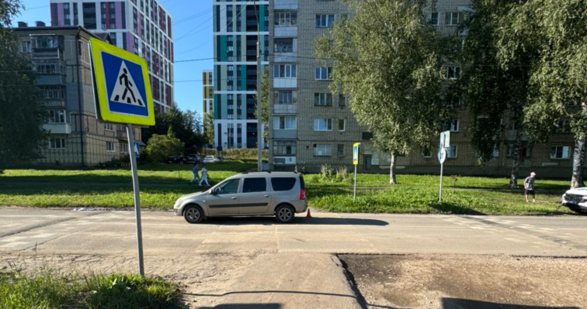 На Светотехстрое в Саранске сбили 55-летнюю женщину 