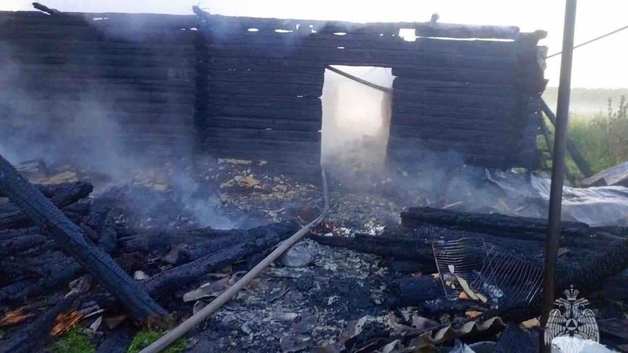 Три пожара за сутки тушили в Мордовии