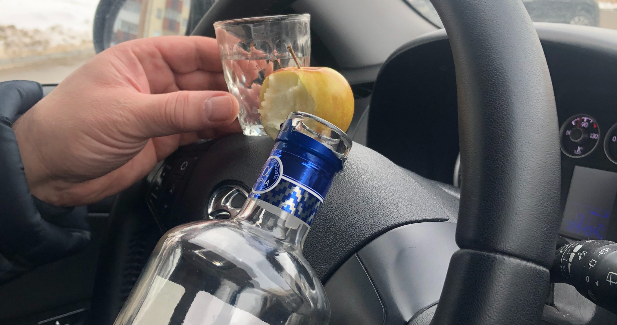 У пожарной части в Саранске поймали пьяного водителя 