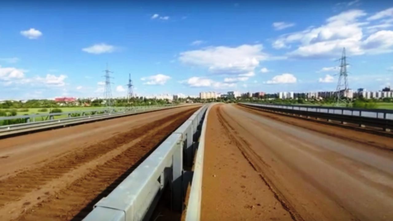 Строительство путепровода через Инсар проинспектировали в Саранске Строительство путепровода через Инсар проинспектировали в Саранске