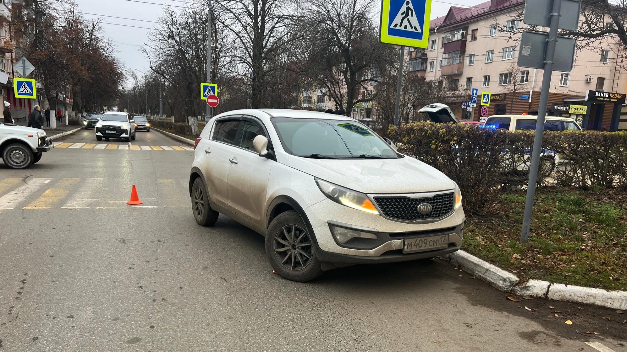 В центре Саранска сбили женщину