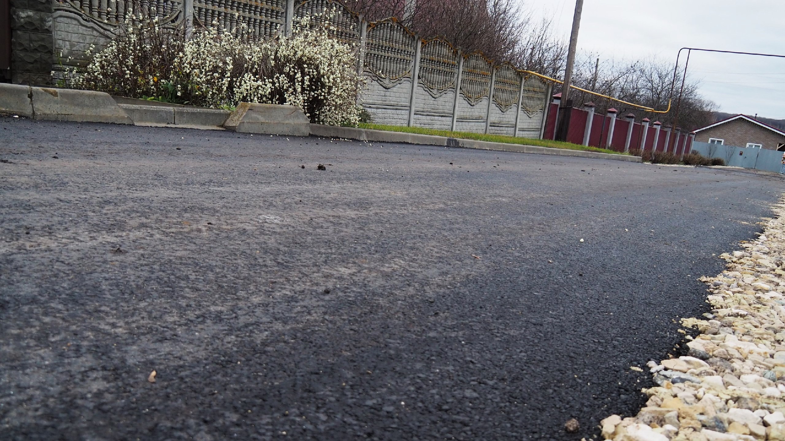 В Перхляе отремонтировали дорогу