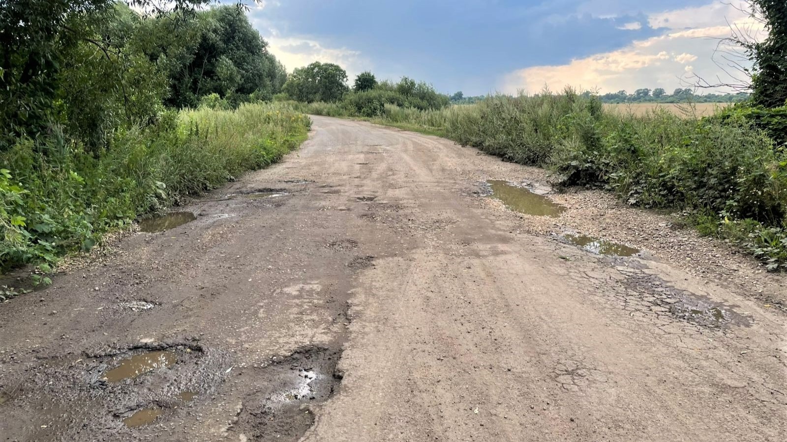 Между Сиалеевской Пятиной и селом Кашаево отремонтируют дорогу
