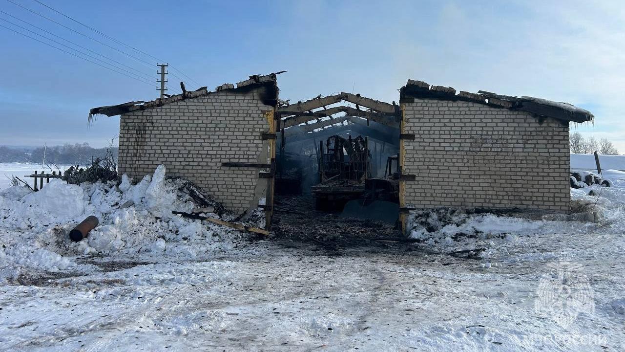 В Мордовии огонь повредил более 10 единиц автотранспорта