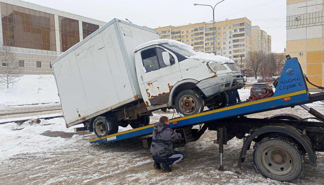 Ржавую «ГАЗель» отправили на спецстоянку в Саранске Ржавую «ГАЗель» отправили на спецстоянку в Саранске