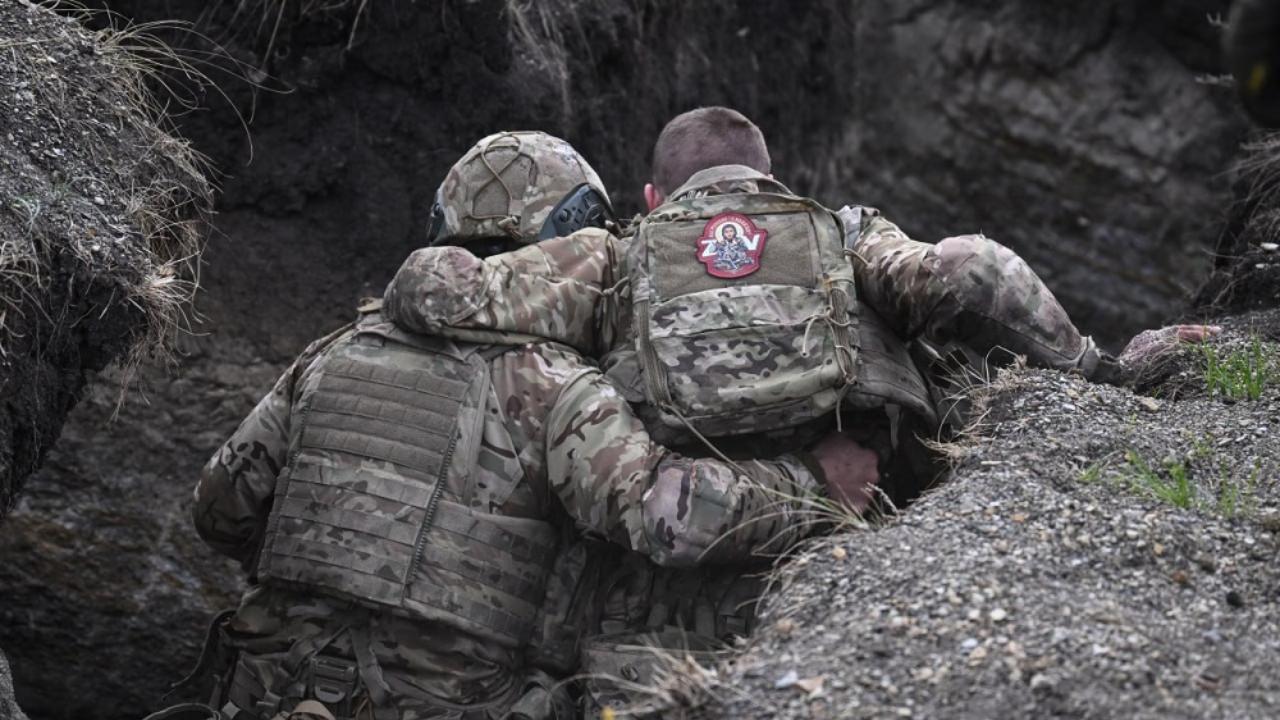 Казаки освободили Северск 