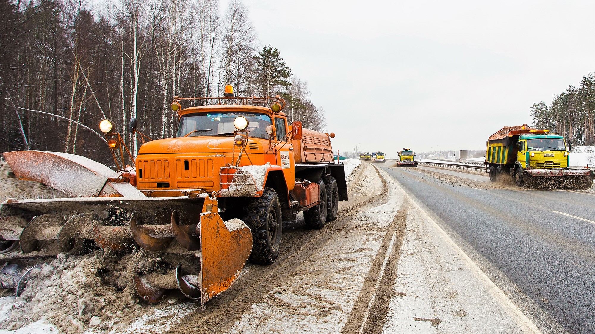 В Мордовии за федеральными трассами будут следить 70 единиц дорожной техники