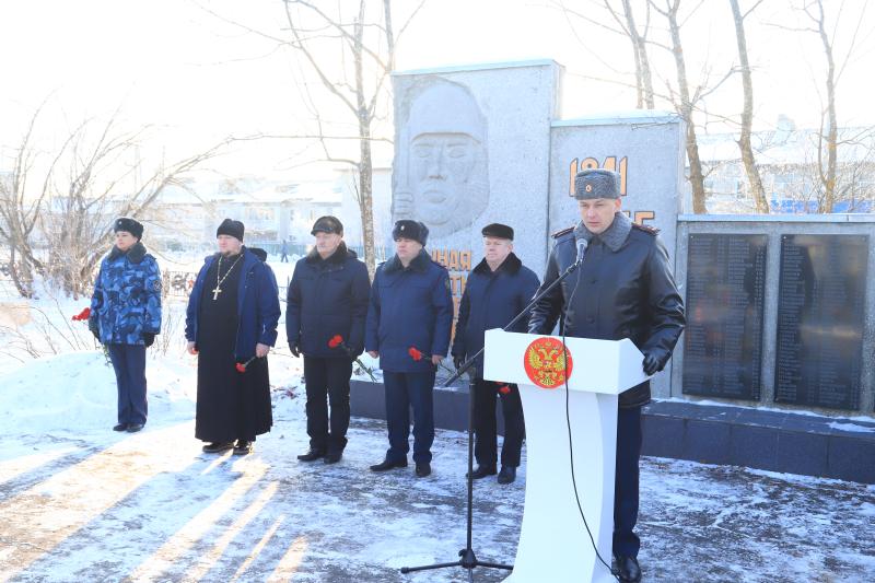 В УФСИН Мордовии прошел митинг, посвященный Дню памяти Неизвестного солдата
