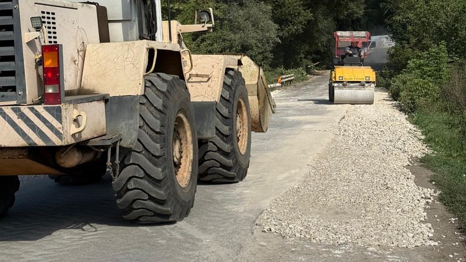 В Татарской Пишле ремонтируют дорогу