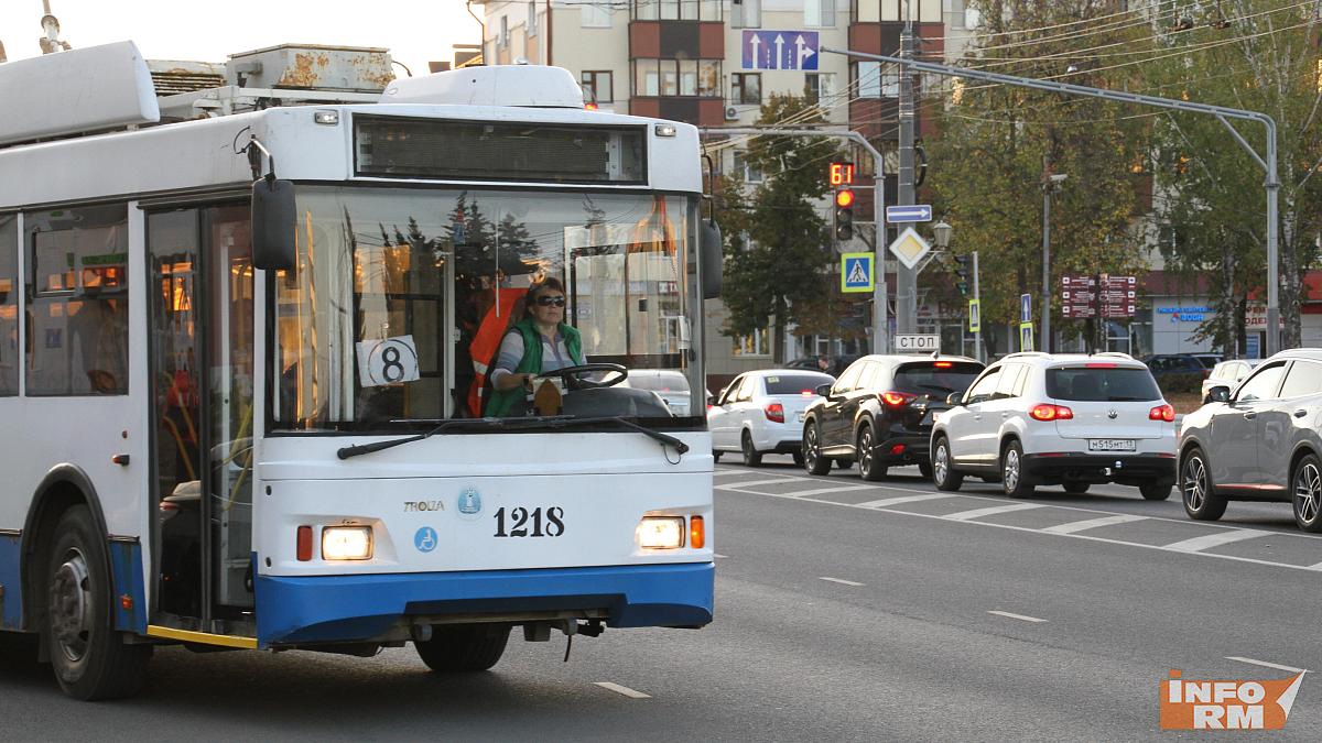 В Саранске изменено движение троллейбусов № 10, 11, 13