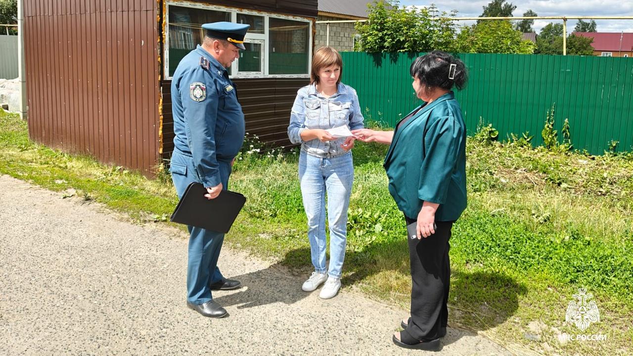 Противопожарный рейд прошел в Ичалковском районе Противопожарный рейд прошел в Ичалковском районе