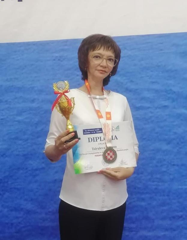 Чемпионка мира по шашкам Татьяна Цирулева награждена орденом Славы Республики Мордовия III степени 