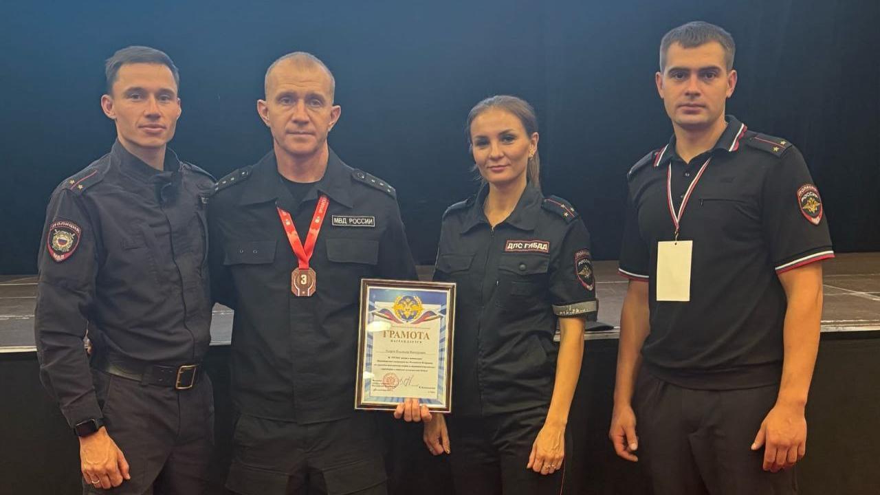 Полицейские Мордовии удачно выступили на чемпионате России по служебному троеборью