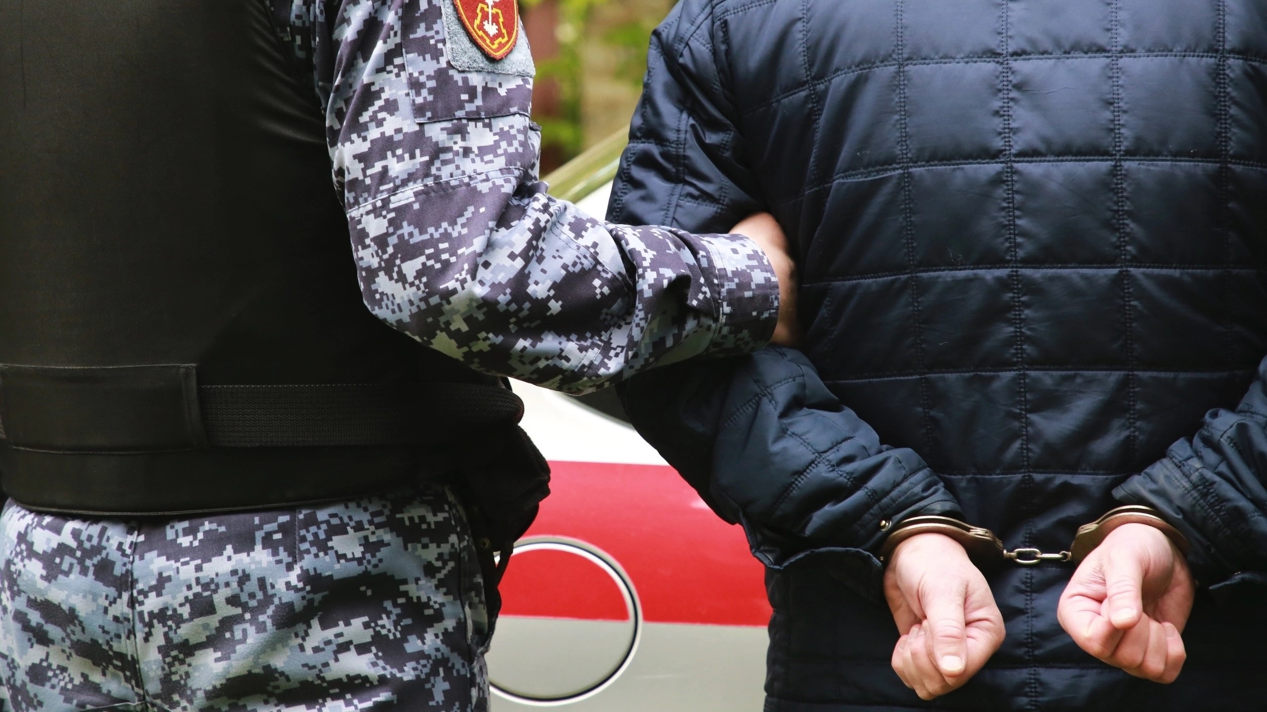 В Саранске росгвардейцы разнимали драку 