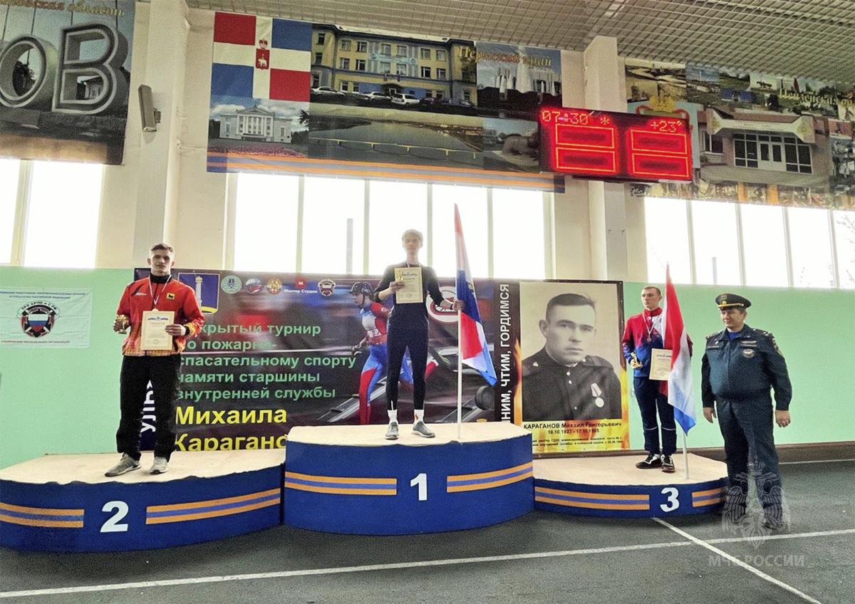 Спортсмены Мордовии привезли 8 наград с турнира по пожарно-спасательному спорту
