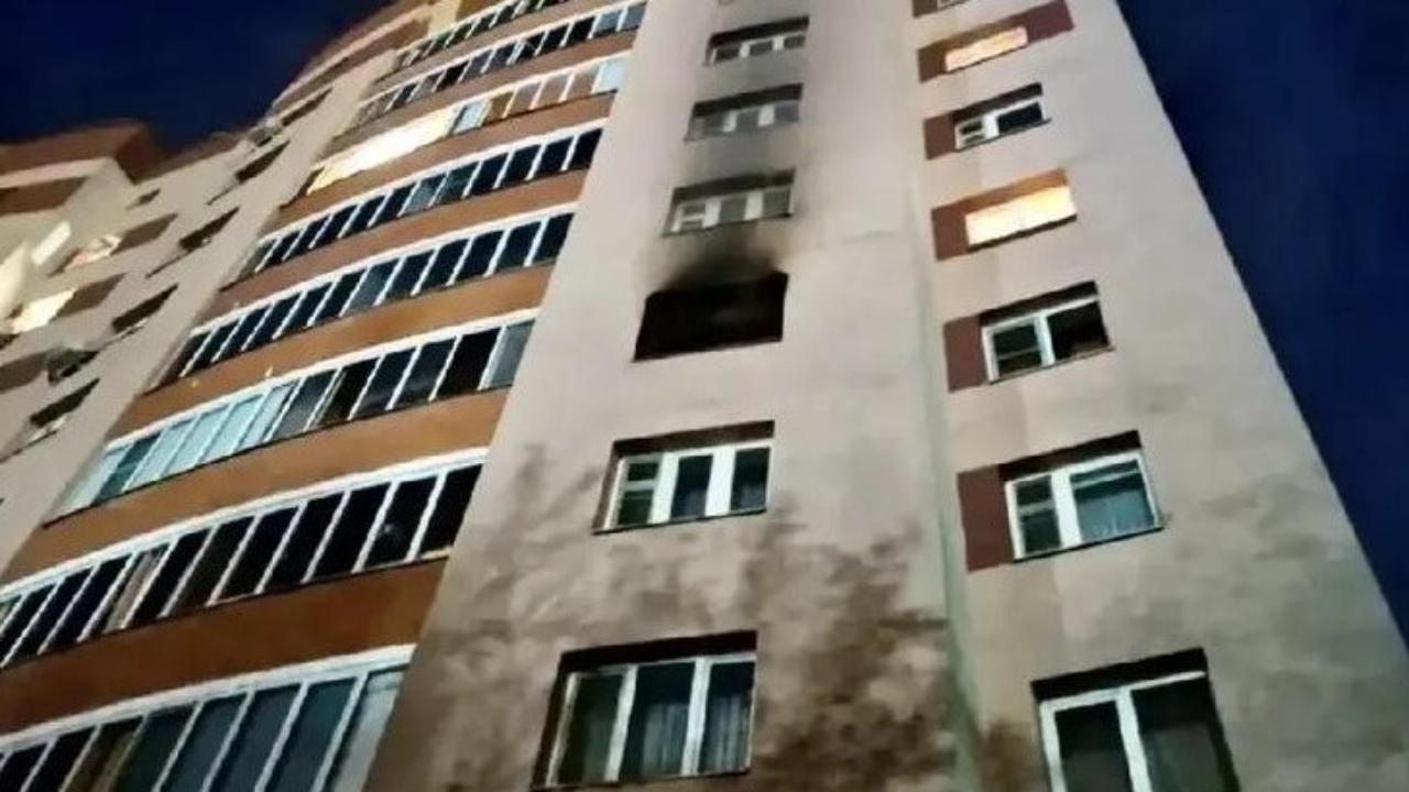 Жительница Саранска поблагодарила сотрудников МЧС за спасение на пожаре