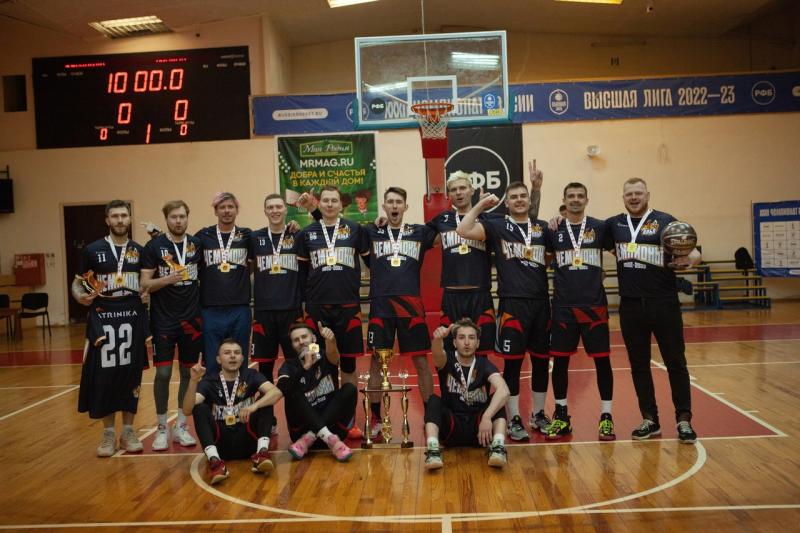 Мордовские любители - чемпионы Пензенской баскетбольной лиги