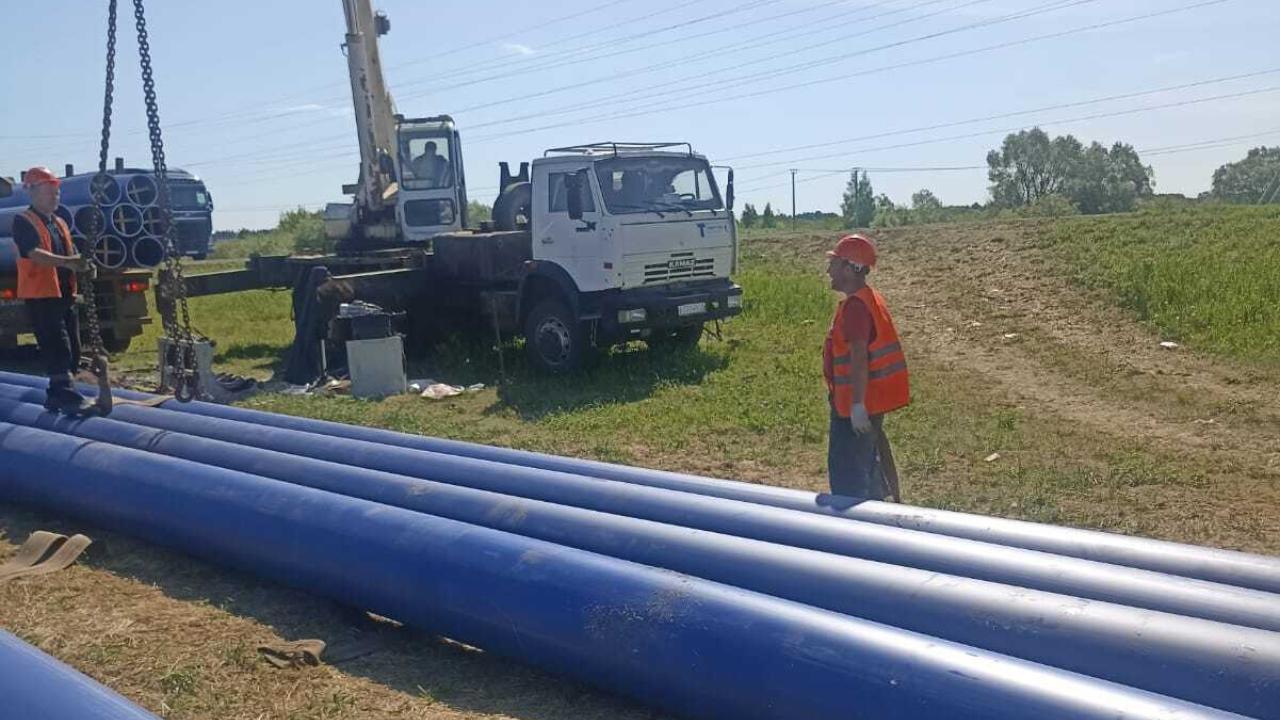 «Саранскгорводоканал» ведет работы по строительству сборного водовода в Лямбирском районе «Саранскгорводоканал» ведет работы по строительству сборного водовода в Лямбирском районе
