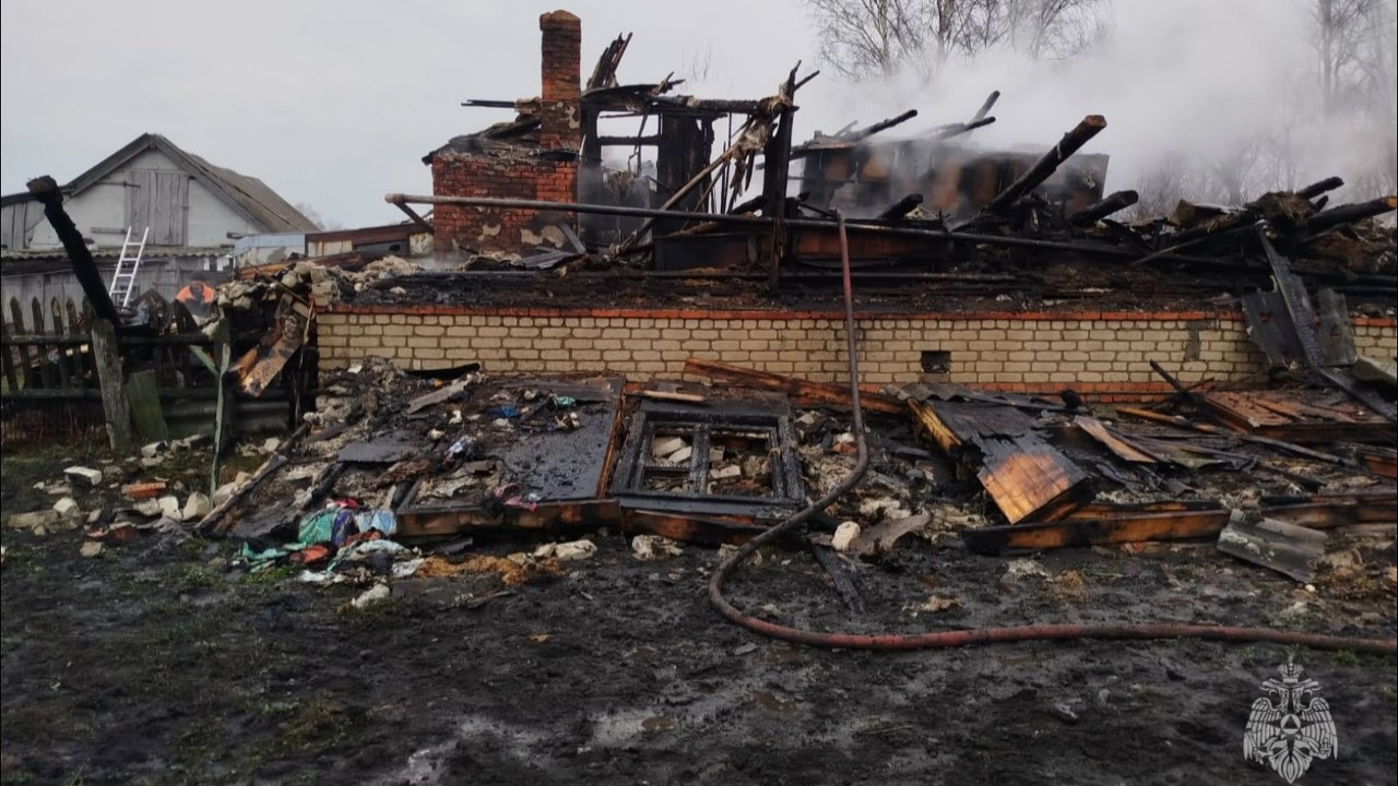 В Мордовии сгорел частный дом