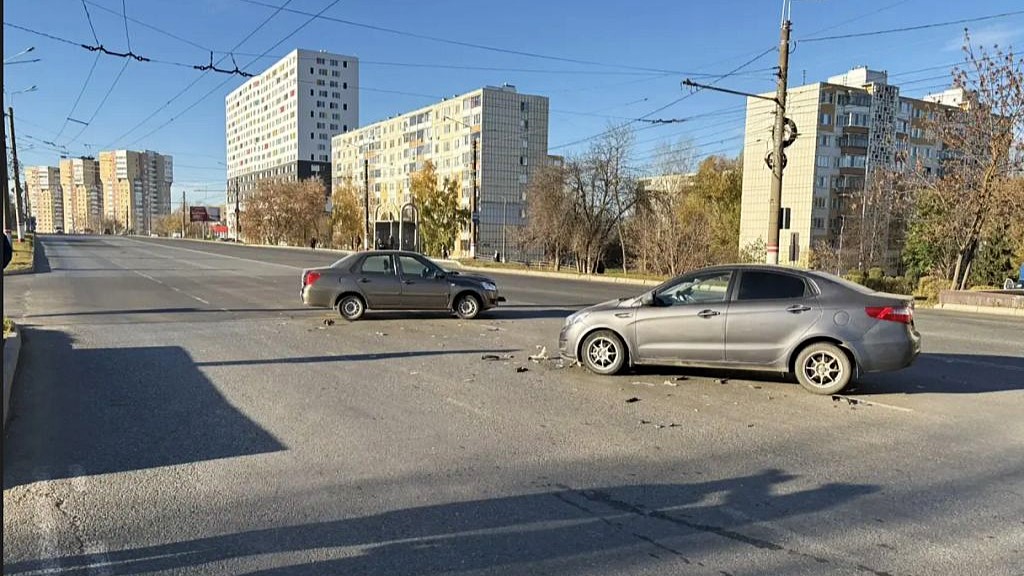 В Саранске столкнулись «Датсун» и «Киа»