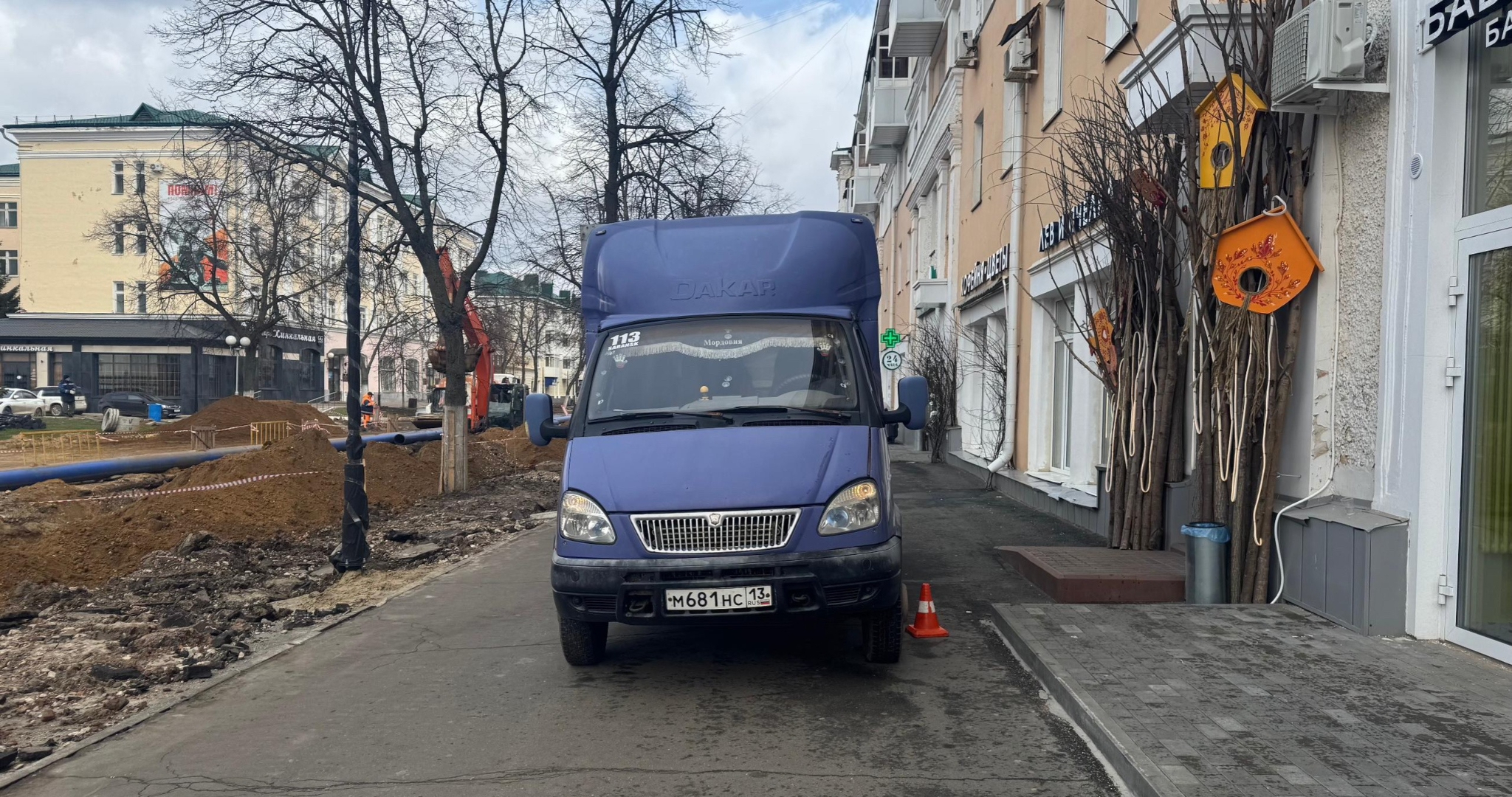 У Советской площади в Саранске сбили 52-летнюю женщину 