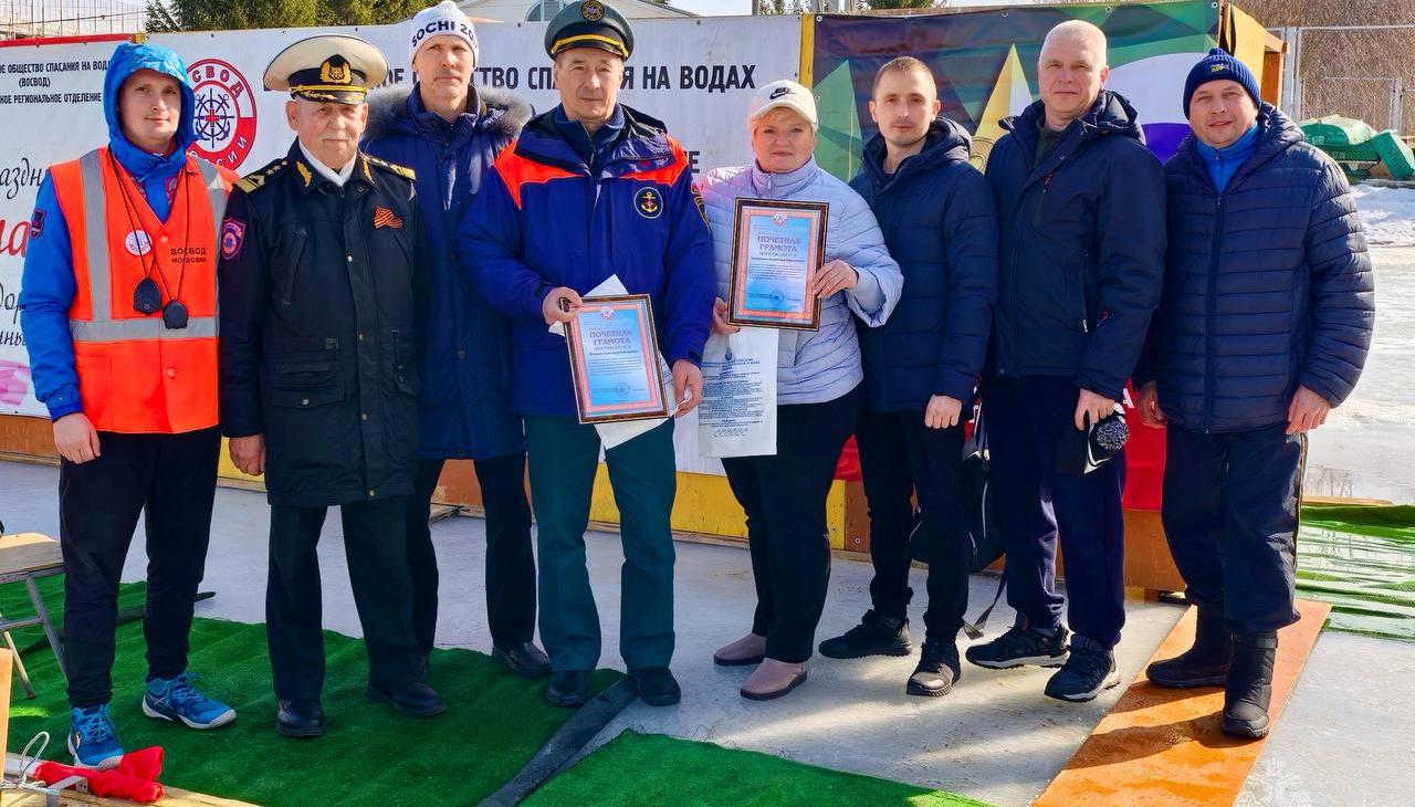 «Моржи» Мордовии соревновались в спортивном зимнем плавании