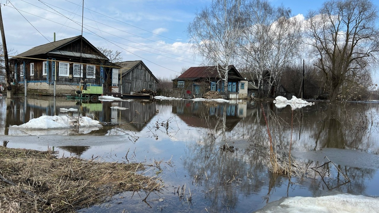 В Мордовии подтоплены 11 низководных мостов