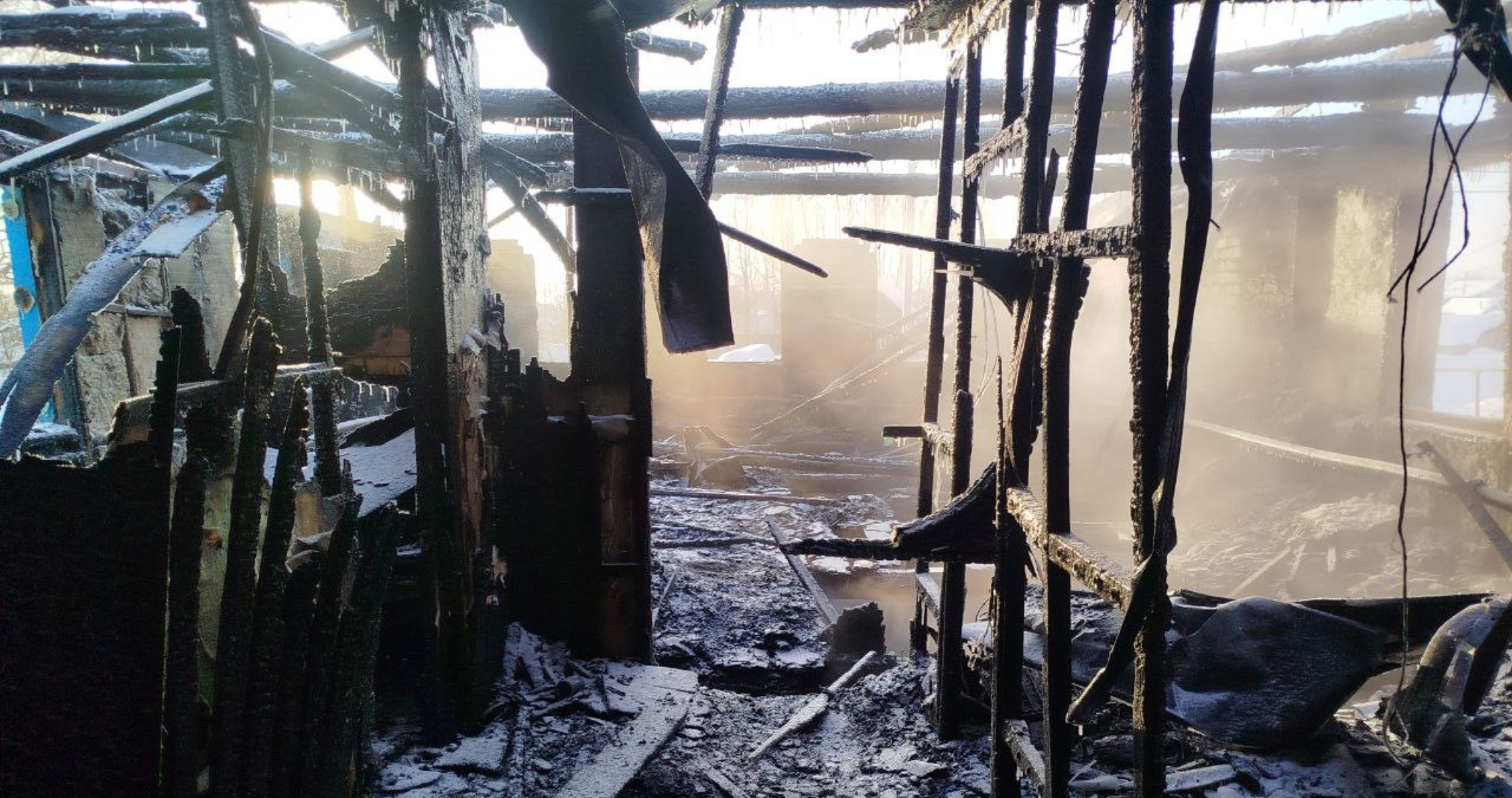 В Мордовии бабушка спасла на пожаре пятерых внуков 