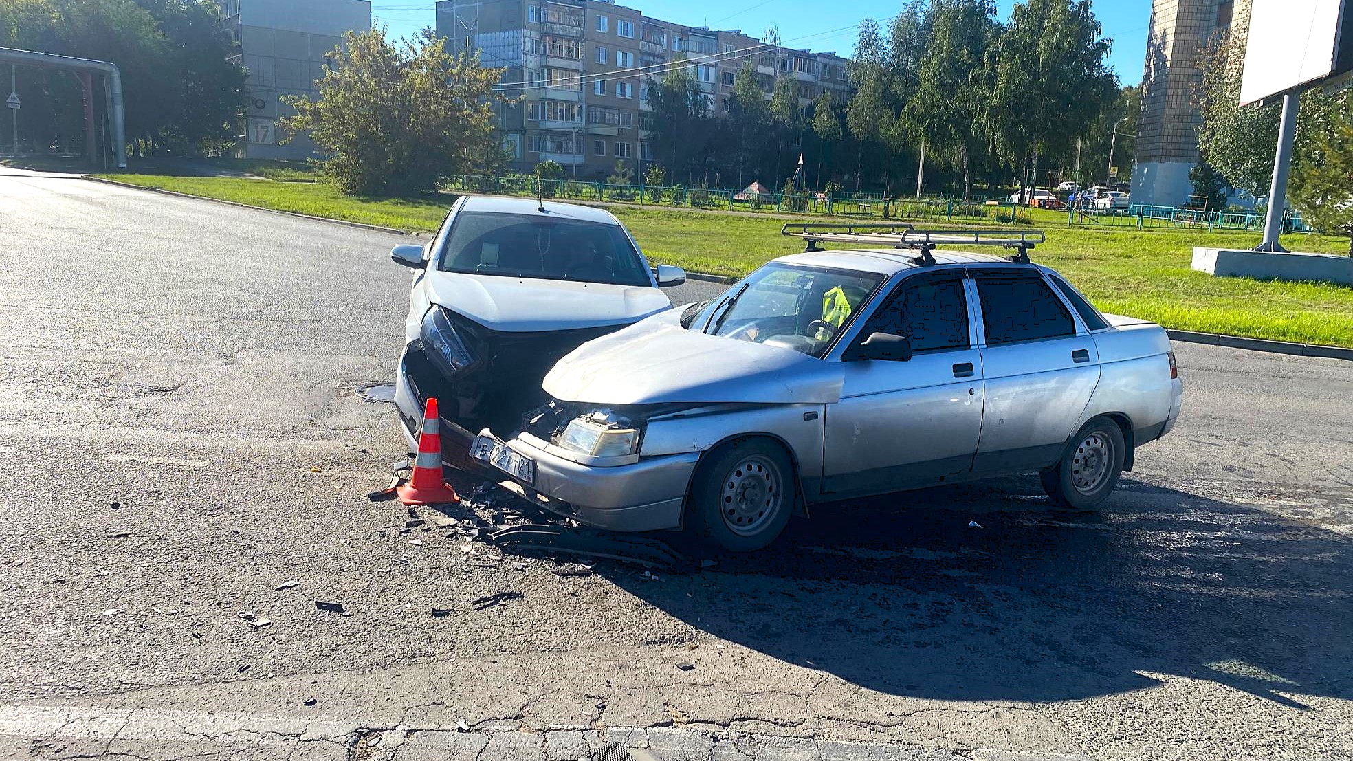 В Мордовии два водителя «десяток» попали в больницу после ДТП