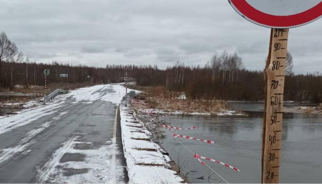 6 мостов региональных дорог затопило в Мордовии