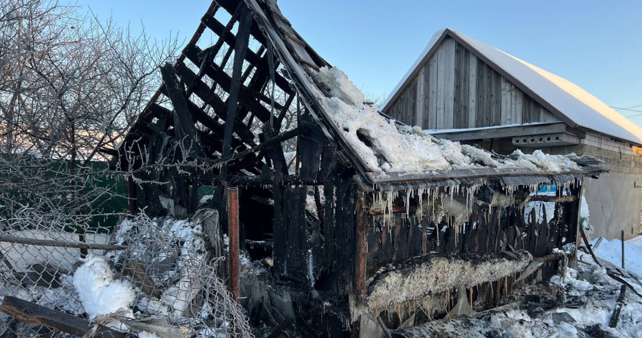 Пожарные в Мордовии спасли частный дом 
