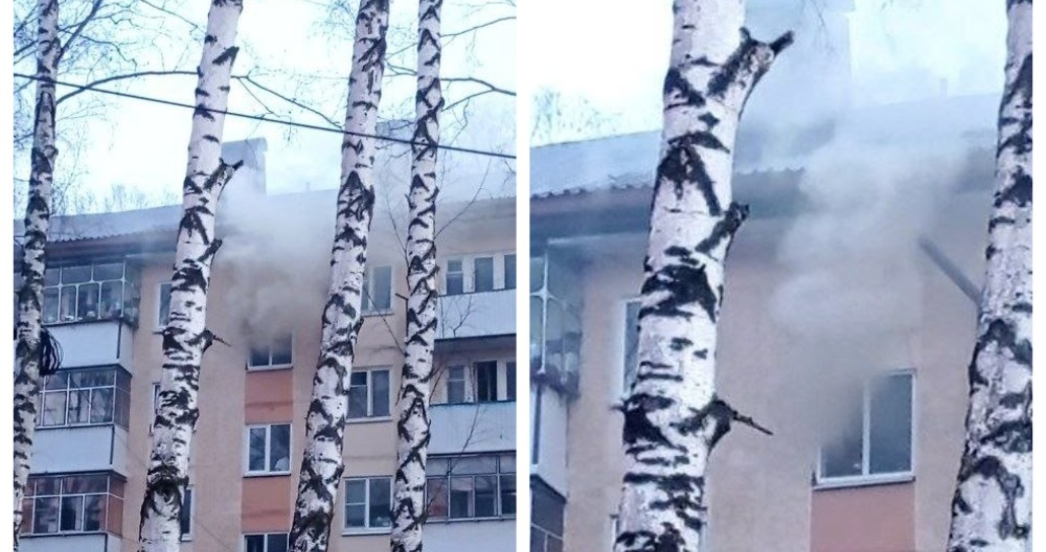 На Юго-Западе в Саранске горел многоквартирный дом 