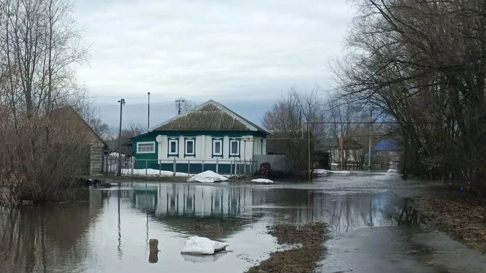 Паводок отступает из Мордовии